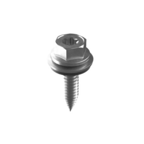 Self-tapping sheet metal screw 6,0x25 mm SW10 HEX/T30