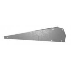 FlatFix Fusion wind deflector right (base profile 1030mm – 1077mm)