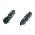 MC4 connector STAUBLI - pair (male - female) clamp