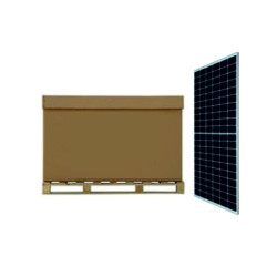 Solární panel Jinko Solar stříbrný rám paleta