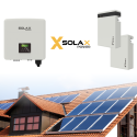 Napelemes inverter készlet Solax 10 kW + master és slave Solax 5,8 kWh